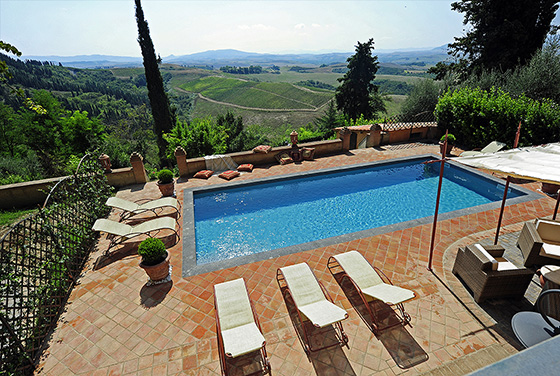 Hyr ett eget hus med pool i Toscana